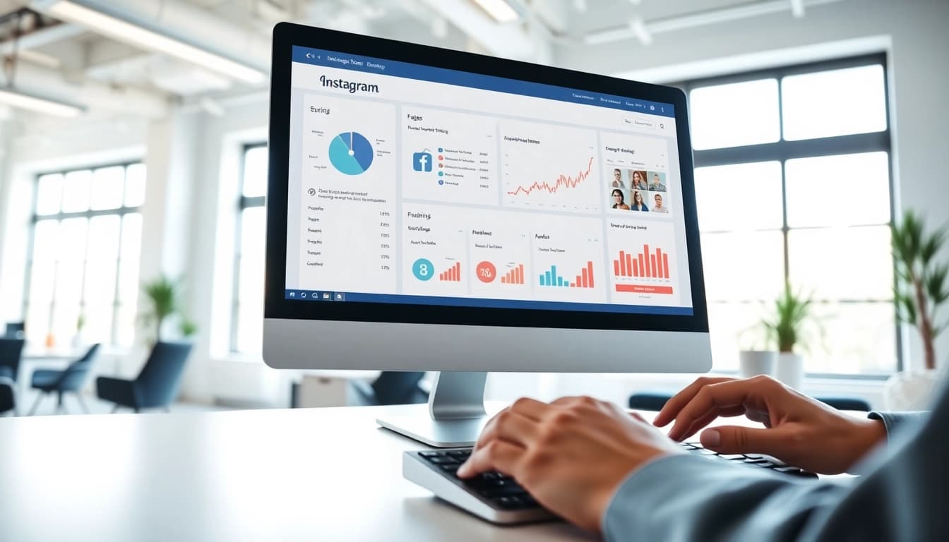 Enhance your Instagram smm panel experience with a sleek interface and analytics dashboard.