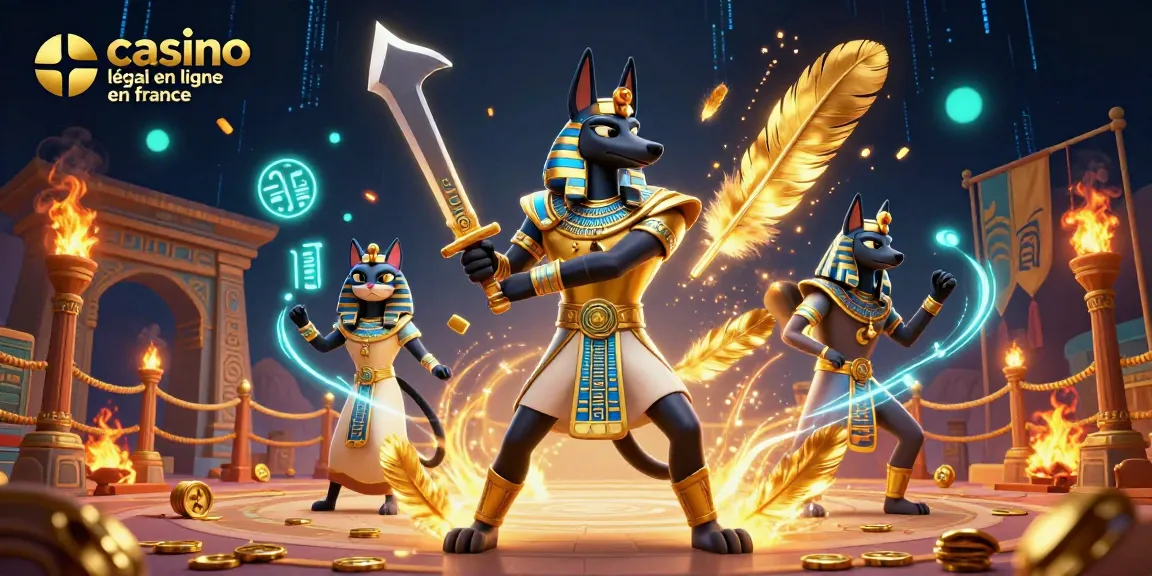 Découvrez le bonheur de jouer sur un casino légal en ligne en France avec Anubis et Bastet dans un monde de jeux d'argent.
