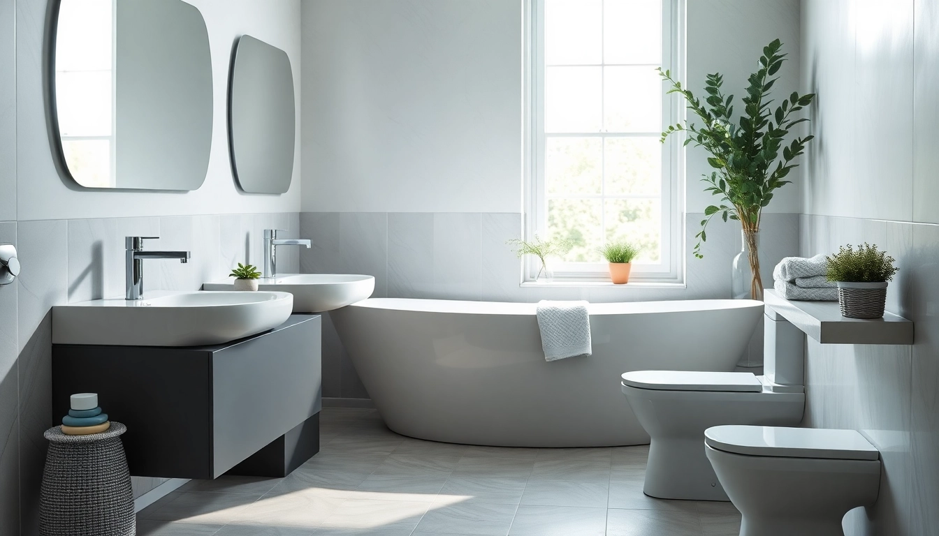 Erleben Sie die Eleganz von sonni sanitär in einem modernen Badezimmer mit stilvollen Armaturen.