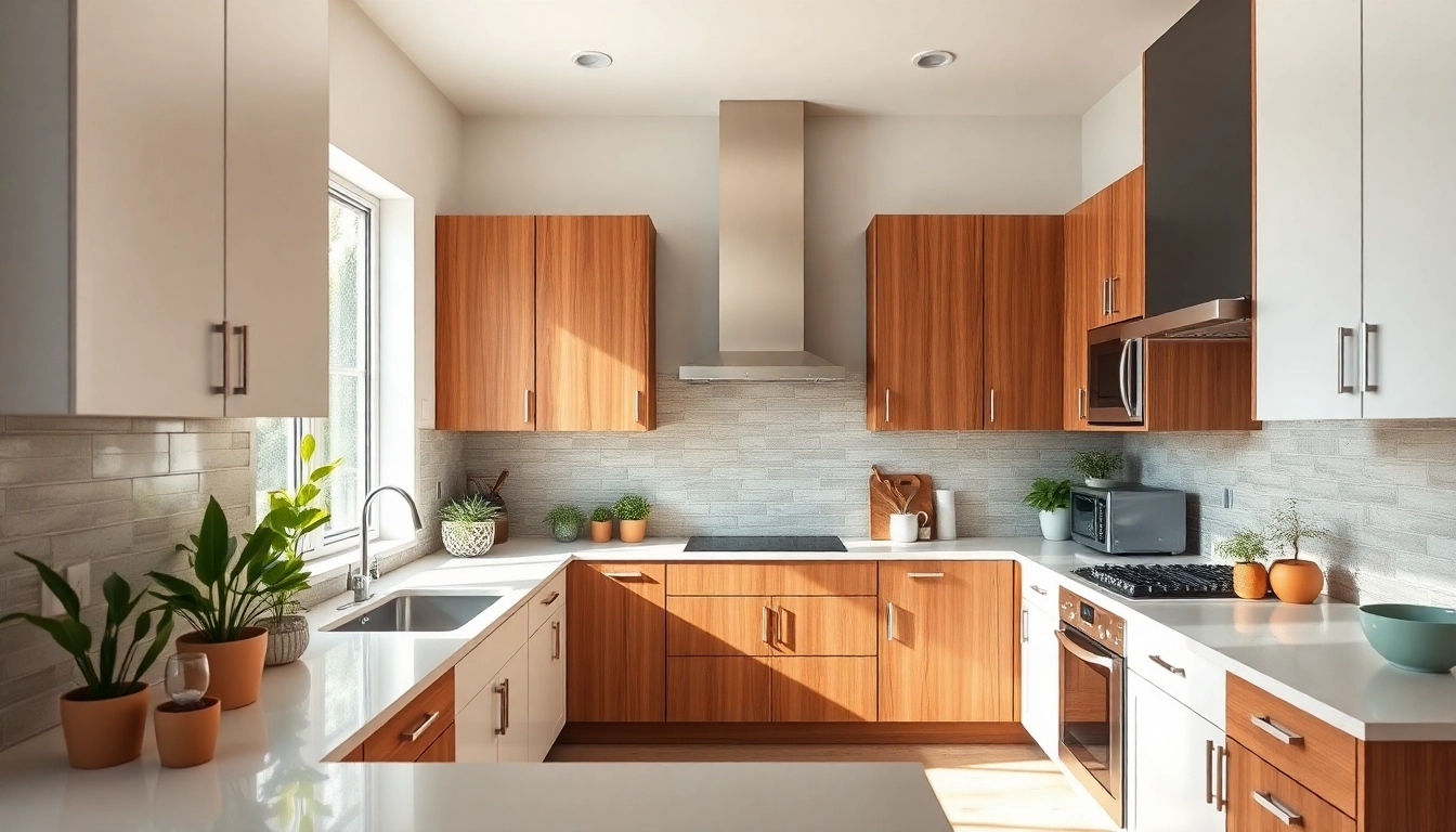 Transform your kitchen with Cabinet Refacing Saint Petersburg FL's sleek modern designs and vibrant finishes.