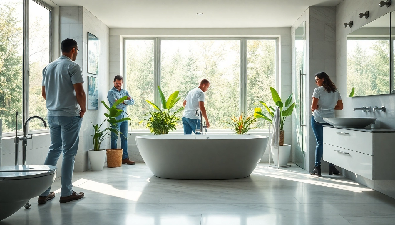 sonni sanitär GmbH bietet professionelle Badezimmerrenovierungen mit hochwertigen Materialien und modernem Design.