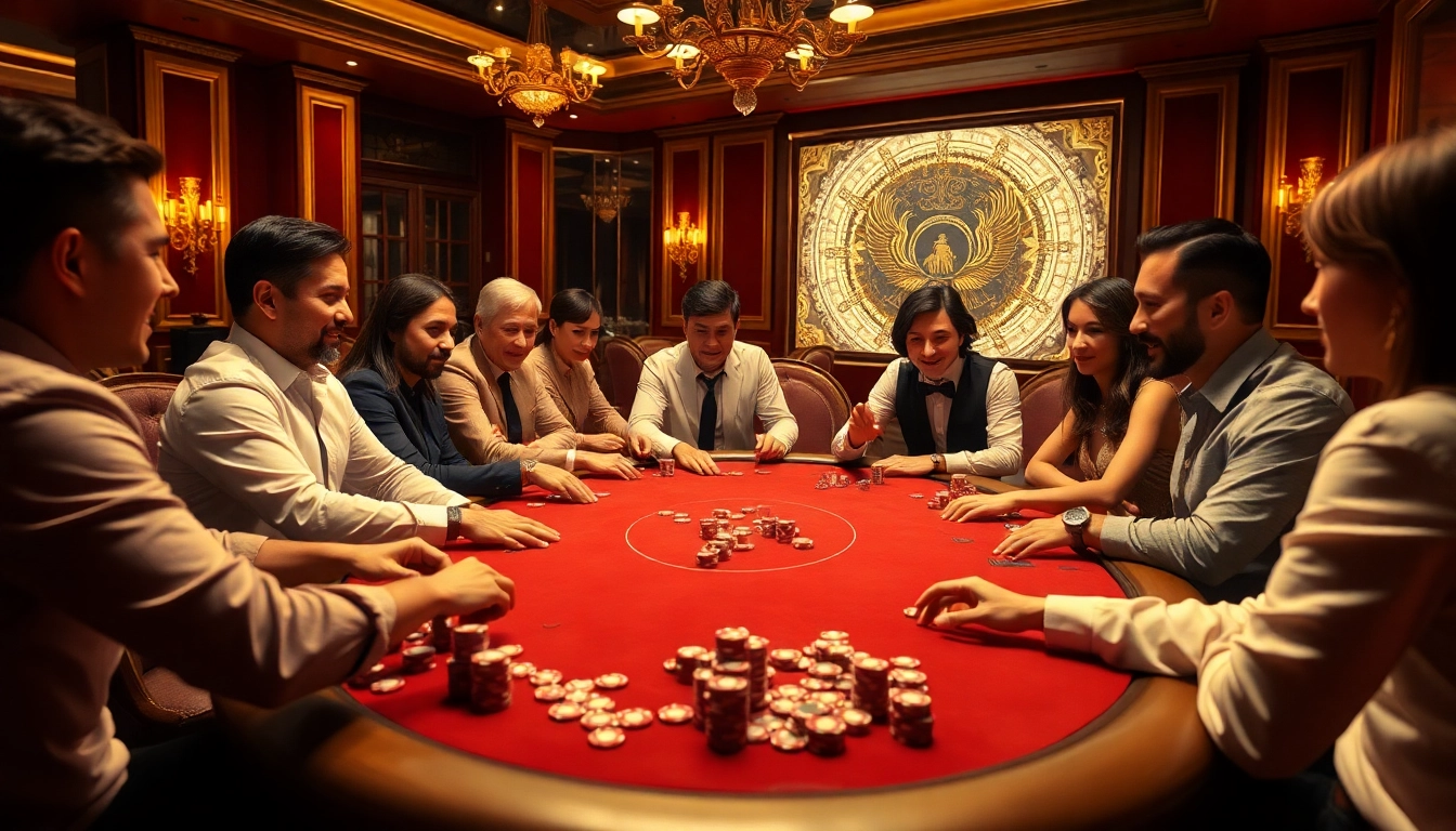 Engage in thrilling poker action inspired by the hidden wiki dark web, showcasing high-stakes gameplay and luxurious casino vibes.