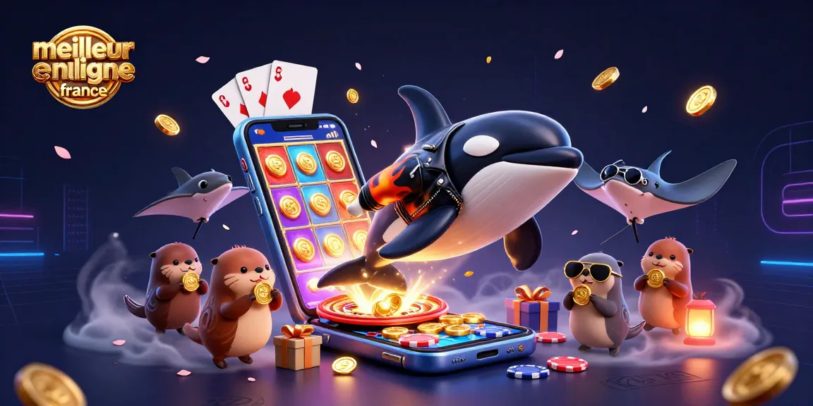 Découvrez les gagnants du meilleur casino en ligne France avec une scène riche et colorée.
