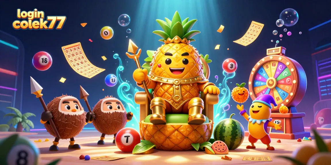 Experience wins with login colek77's vibrant casino scene filled with excitement and dynamic game elements.
