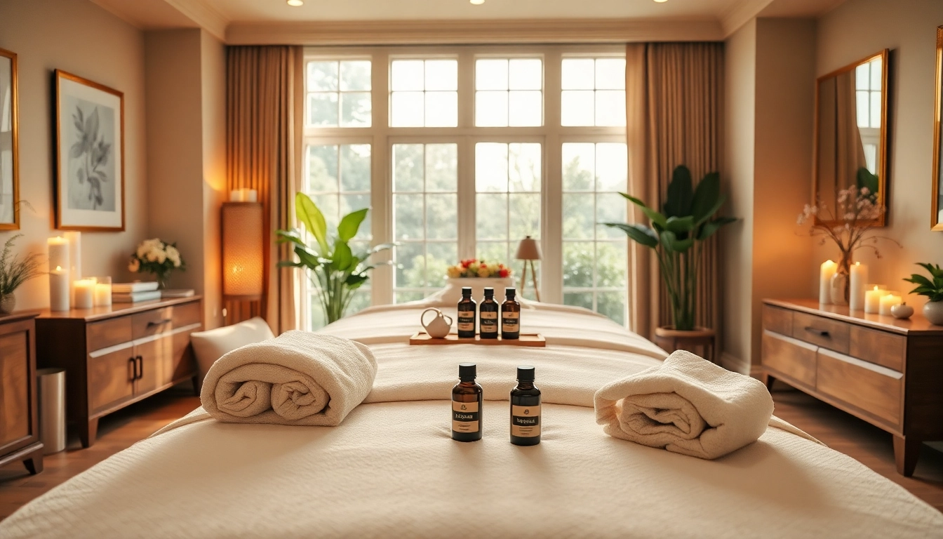 Experience 출장마사지 services in a cozy living room setup with soothing colors and professional ambiance.