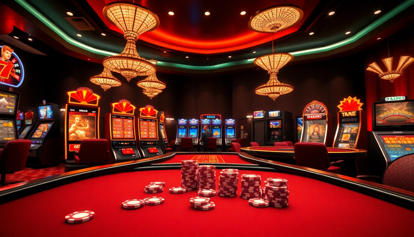 Vivez l'excitation des casinos en ligne avec des tables de jeux immersives et des machines à sous vibrantes.