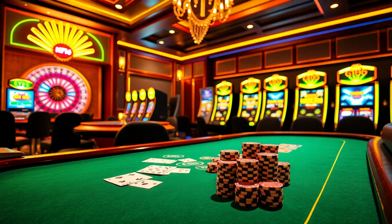 Experience the thrill of winning at mm88.com with vibrant casino games and luxurious poker tables.