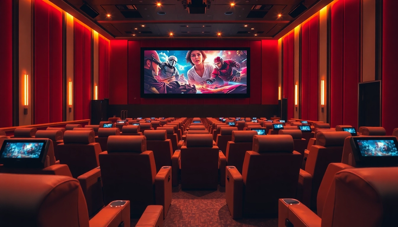 สนุกกับการชมหนังออนไลน์ในโรงภาพยนตร์สุดหรูที่มีบรรยากาศอบอุ่น