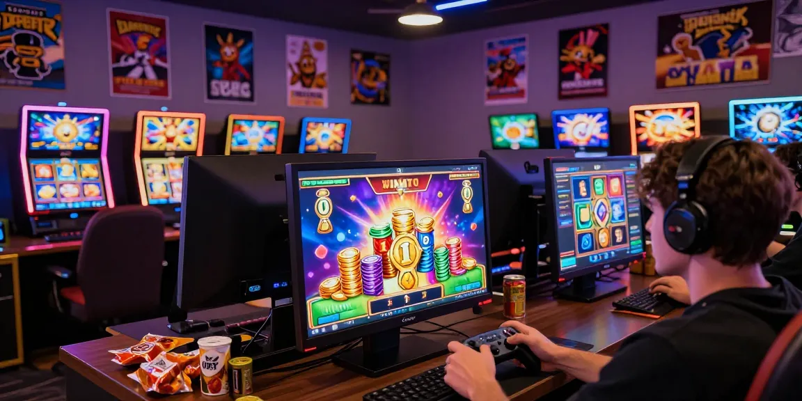 Exciting slot game session showcasing slot deposit 1k virtual rewards in a vibrant gaming environment.