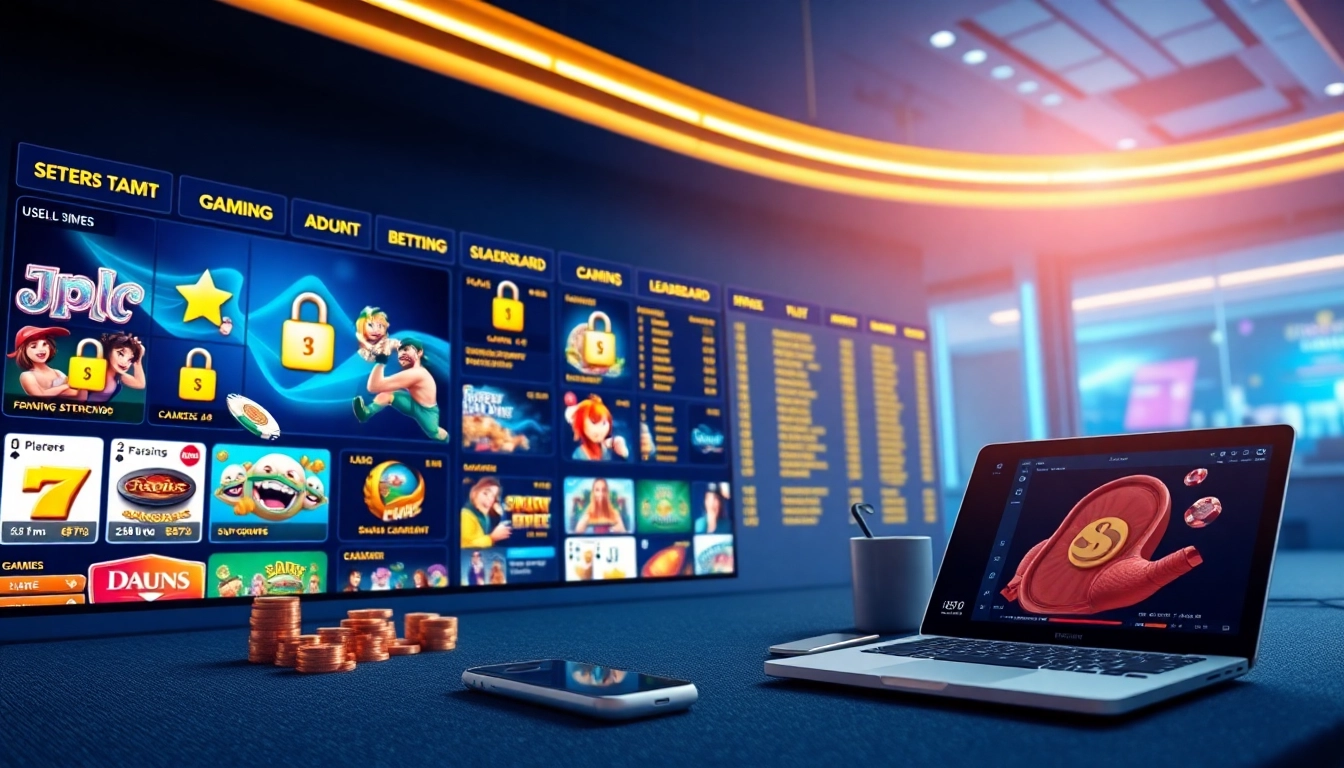 MM88 online gaming interface showcasing a variety of games in a vibrant and secure digital environment.