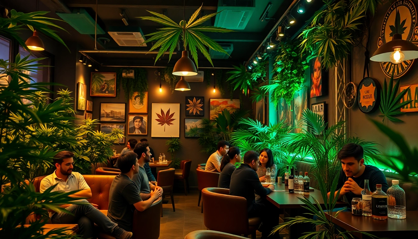 Profitez d'une expérience au Mr Joint Club cannabis madrid avec un ambiance moderne et accueillante.