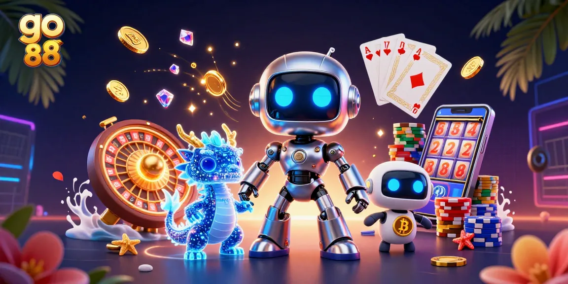 Spin the roulette wheel and collect winnings with go 88 in an electrifying casino scene.
