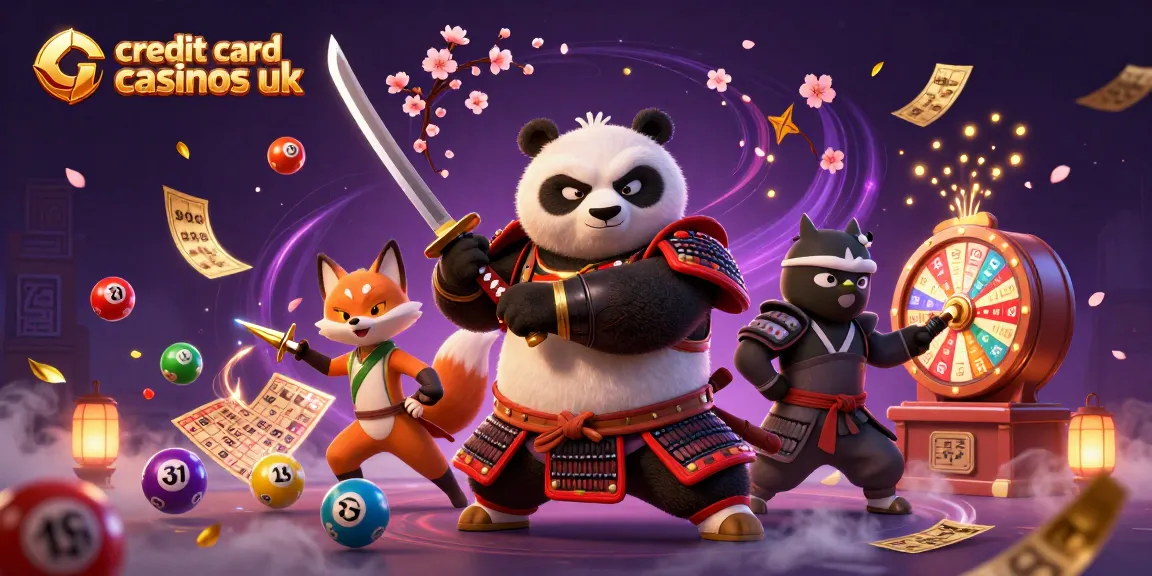 Engage with credit card casinos uk showcasing dynamic gaming elements and colorful characters.