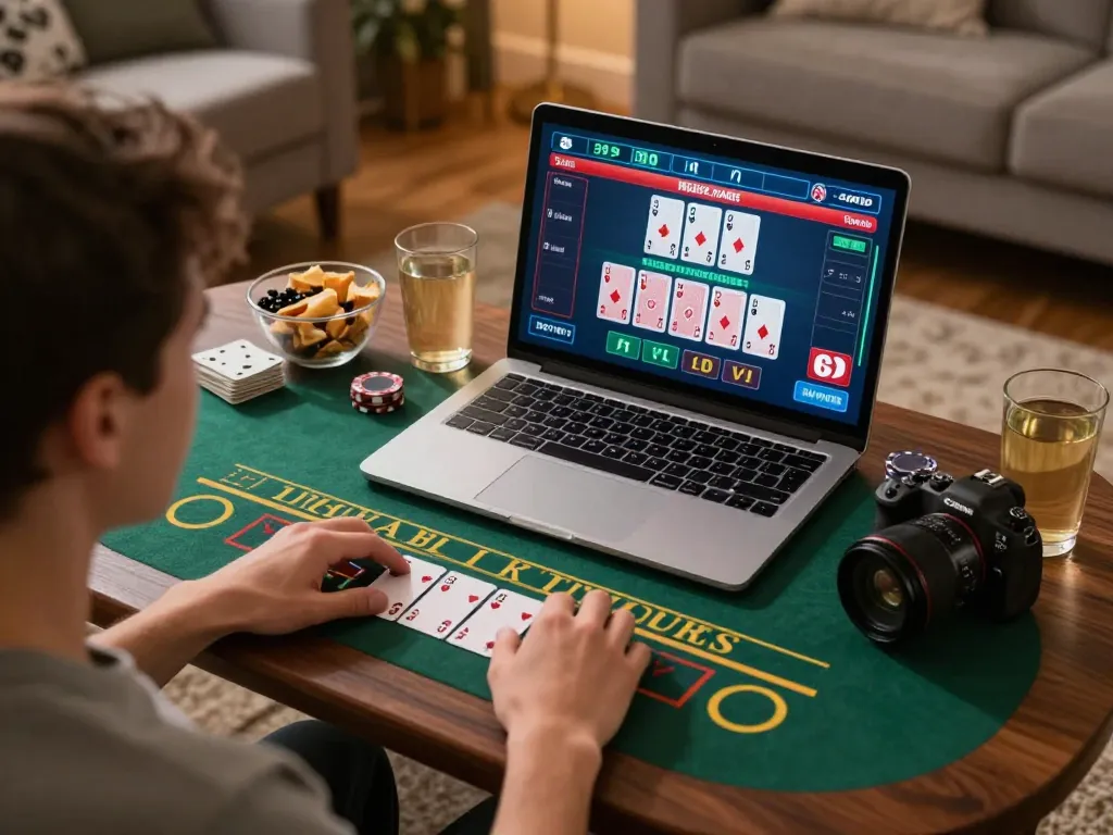 Play online casino games on a server thailand for exciting blackjack action at home.