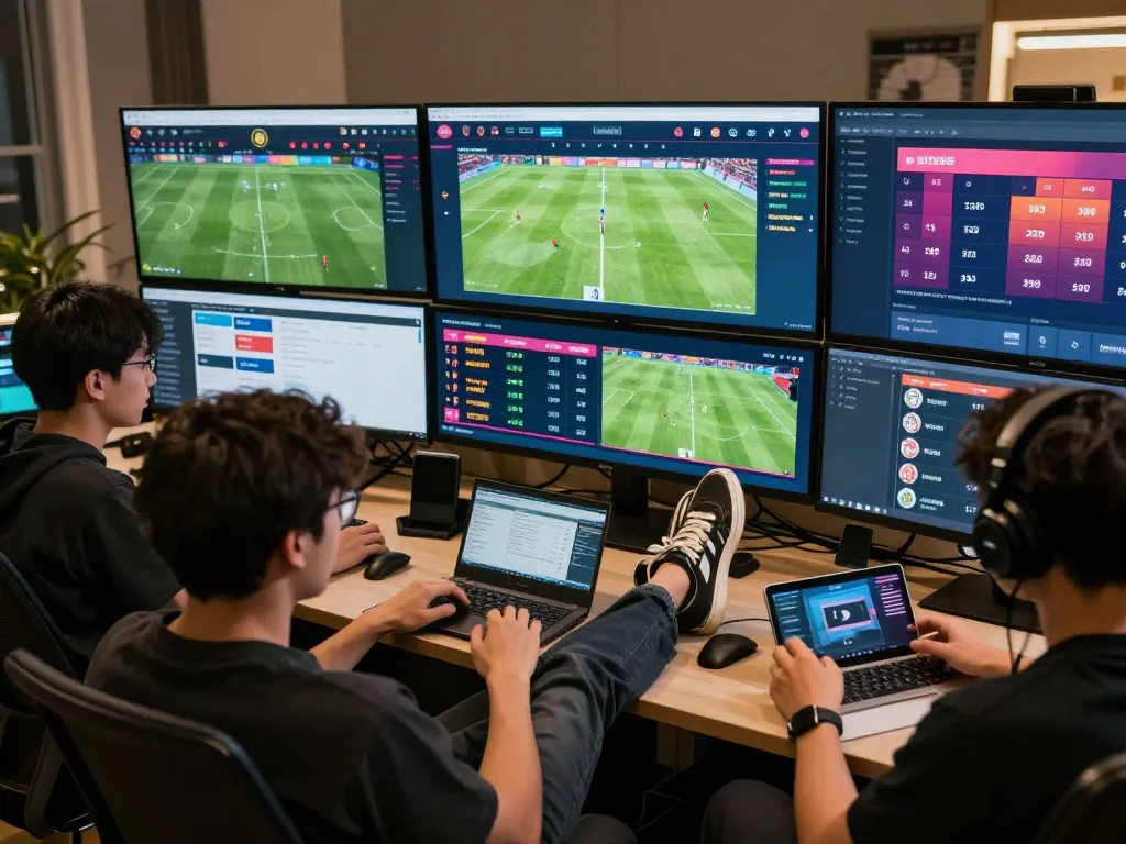 KQBD online sports betting scene showing real-time match updates and enthusiastic users placing bets.