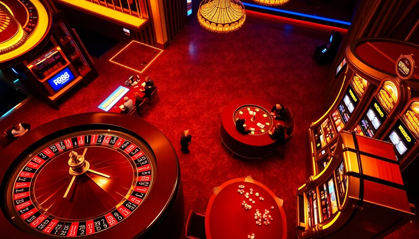 Experience the excitement of gaming at trang chủ rr88 featuring roulette, poker, and slots.