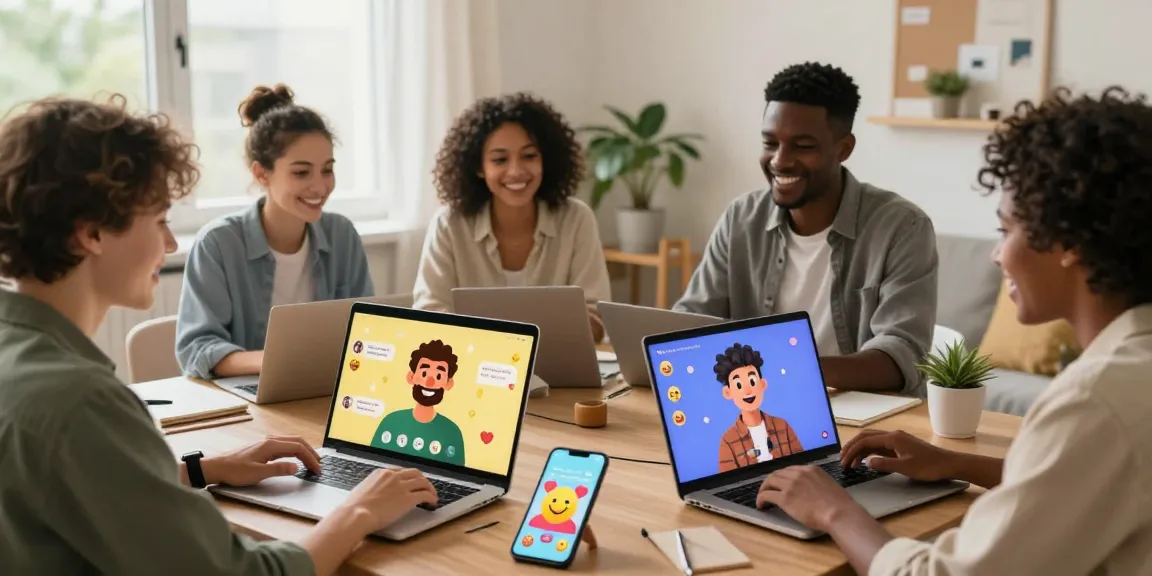 Users enjoying crushon AI character interactions in a cozy digital chat space.