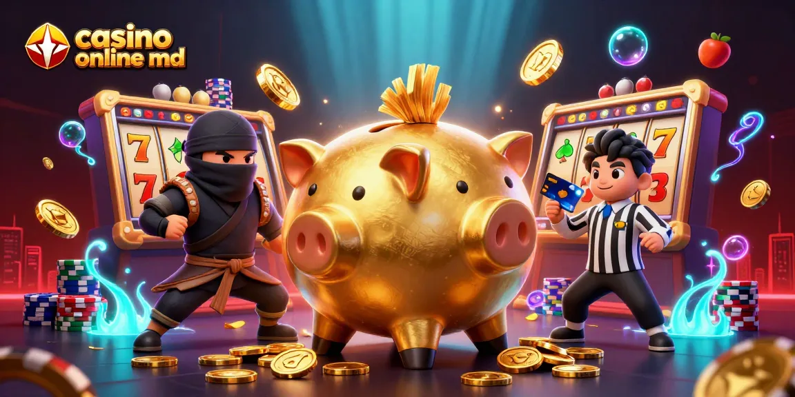 Acțiunea intensă la casino online md, cu un sumo din bancă de aur și simboluri fruit, profituri!