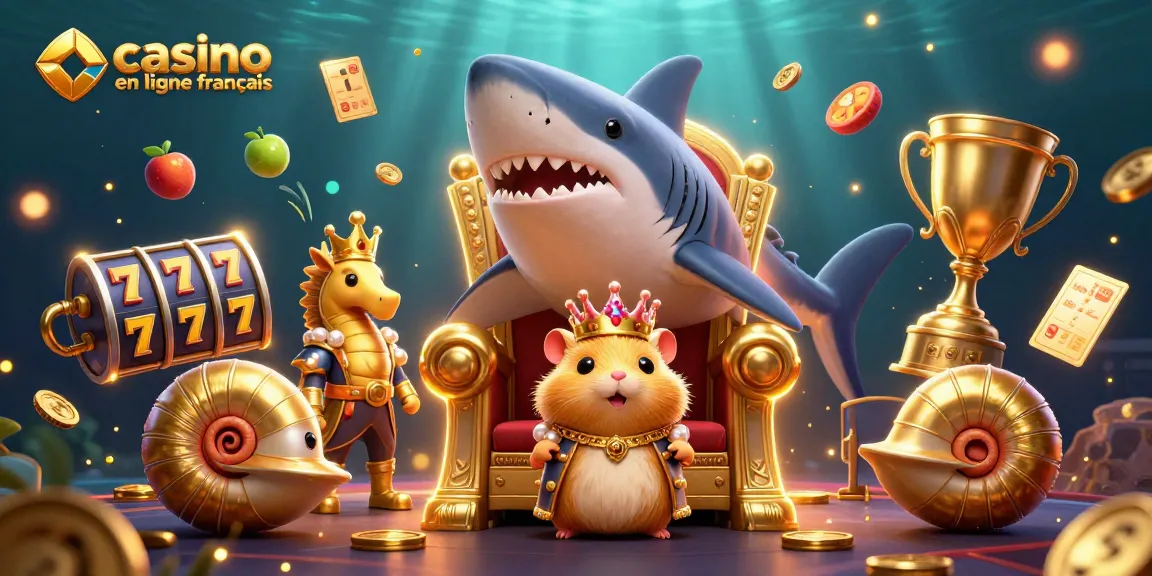 Jouez dans le meilleur casino en ligne français avec une illustration captivante.