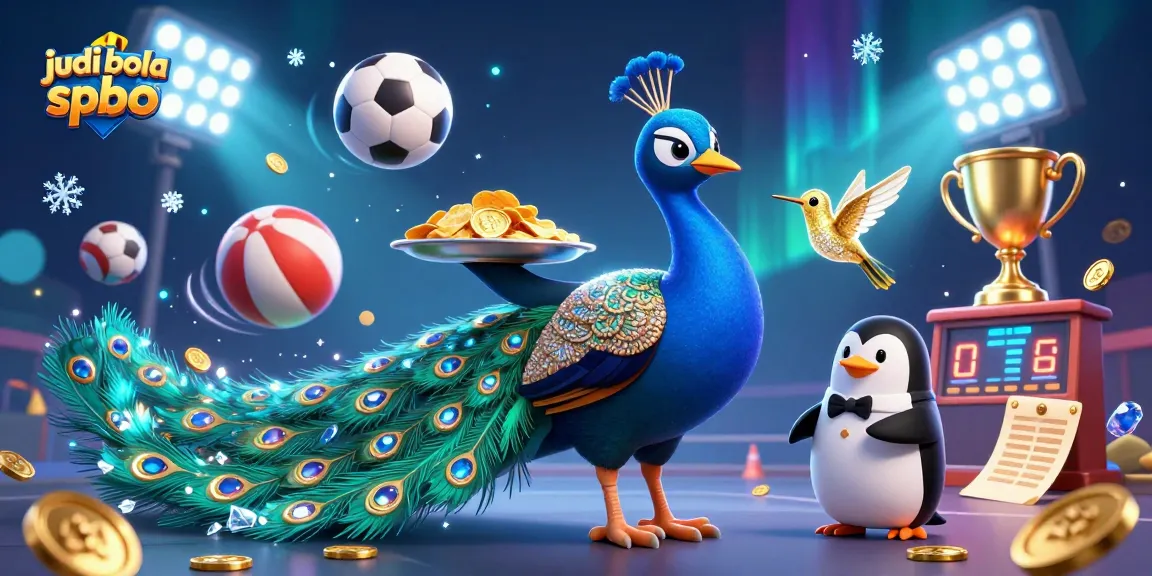 Experience judi bola spbo excitement with vibrant 3D sports characters and dynamic betting elements.