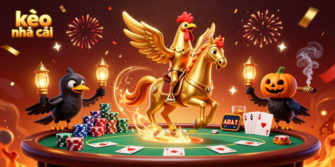 Experience kèo nhà cái in a vibrant casino scene filled with action and color.