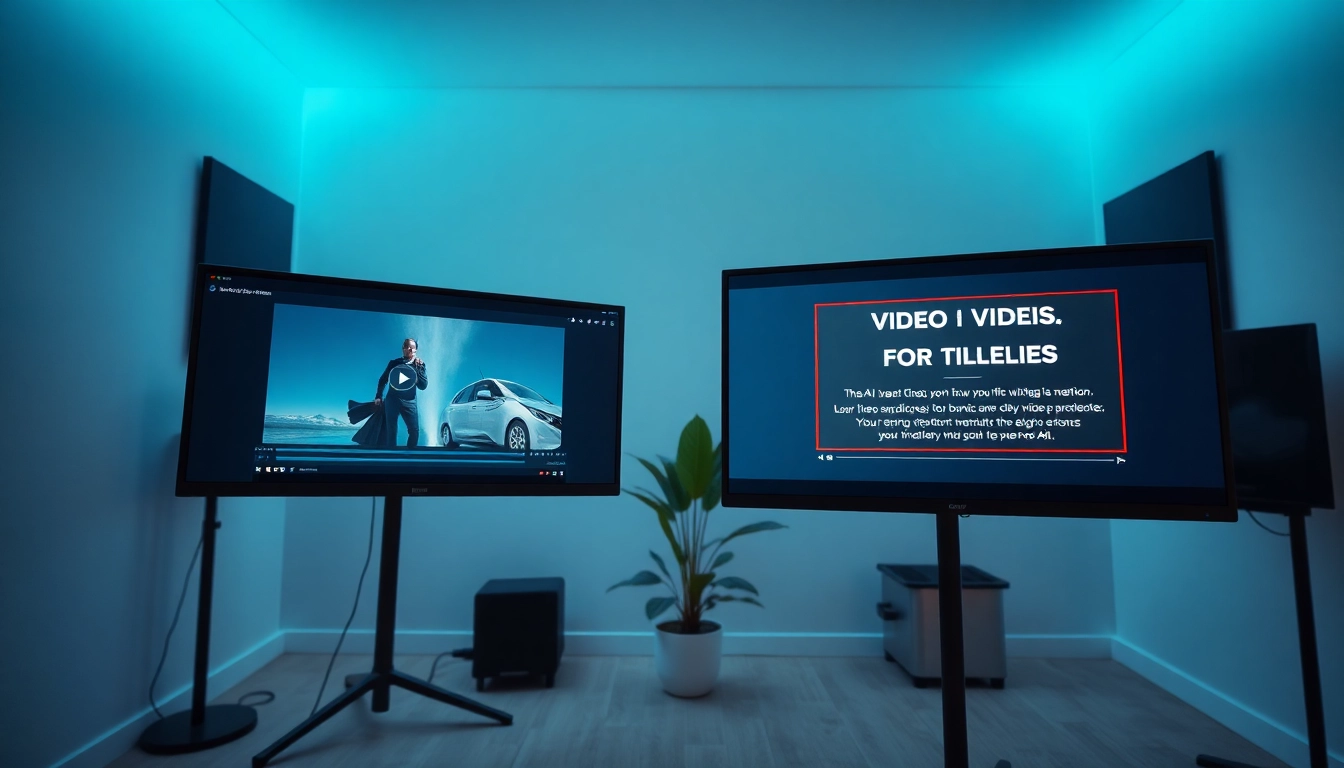 Transform video to prompt using AI in a modern workspace