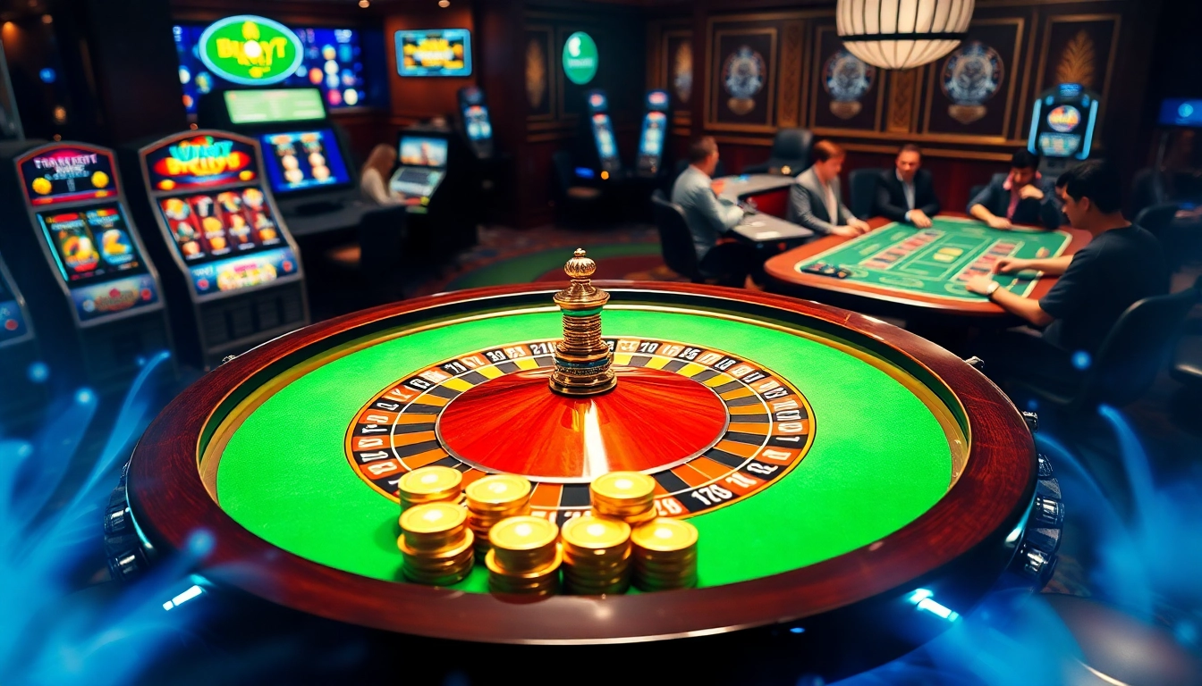 Experience the thrill of gambling with Truyên ma hay at an exciting casino table.