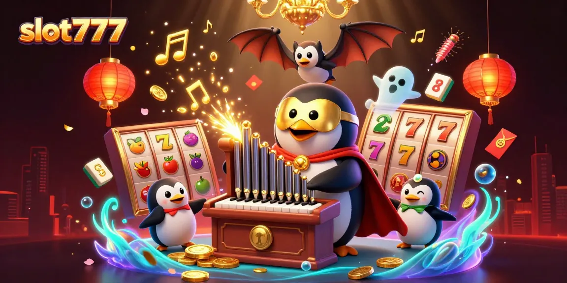 Mainkan slot777 dengan karakter kartun yang mengesankan dan elemen kasino interaktif.
