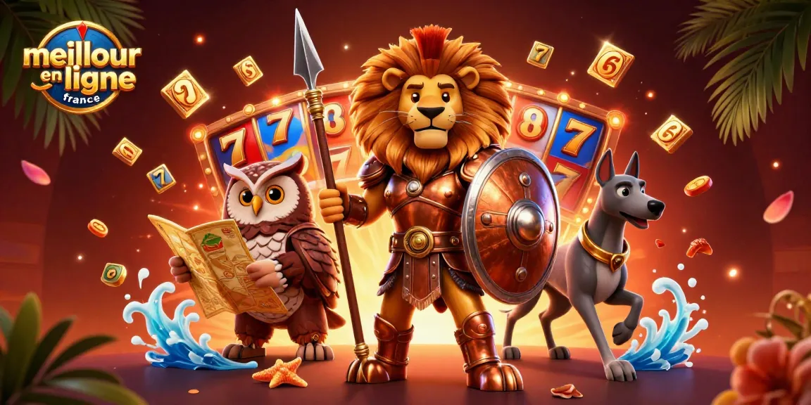 Découvrez le meilleur casino en ligne France avec un lion courageux et des éléments de jackpot passionnants.