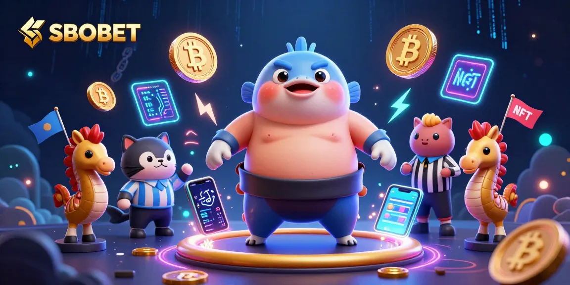 Experience the thrill of SBOBET with vibrant underwater gaming elements and characters.