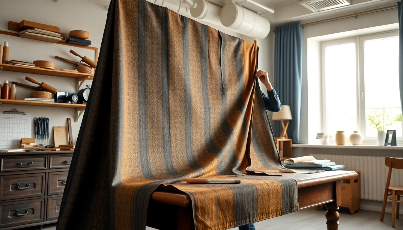 Kies gordijnstof kopen online voor sfeervolle interieurverbetering met stijlvolle stoffen.