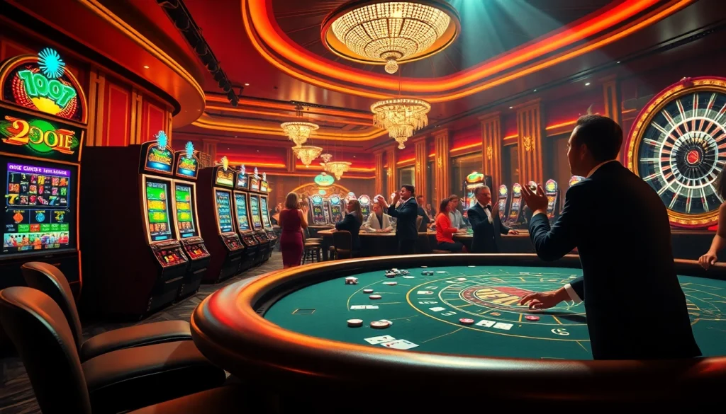 Experience the thrill of players winning at the poker table, showcasing excitement with chips and cards at https://okfun.center/.