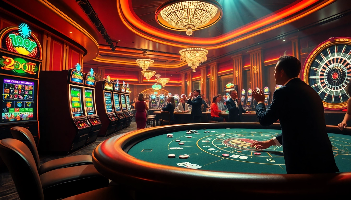 Experience the thrill of players winning at the poker table, showcasing excitement with chips and cards at https://okfun.center/.