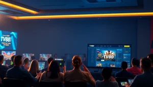 TV88 online gambling platform showcasing user-friendly interface with engaging games.