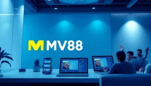 MV88 digital gambling interface with user-friendly features for secure USDT transactions.