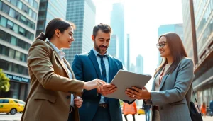 Enhancing Real Estate & Logistics through professional coordination in a vibrant urban setting.