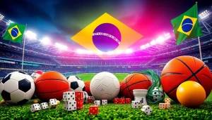 Discover the energy of the best sportsbooks in Brazil with vibrant sports environments and paraphernalia.