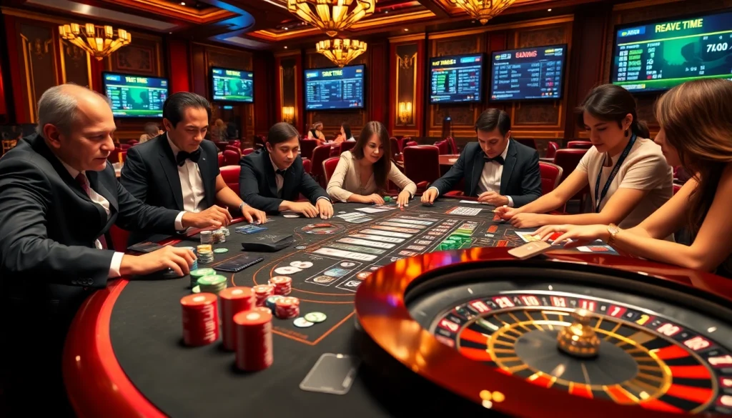 Experience the excitement of 7m cn with an engaging casino scene featuring poker chips, cards, and roulette.