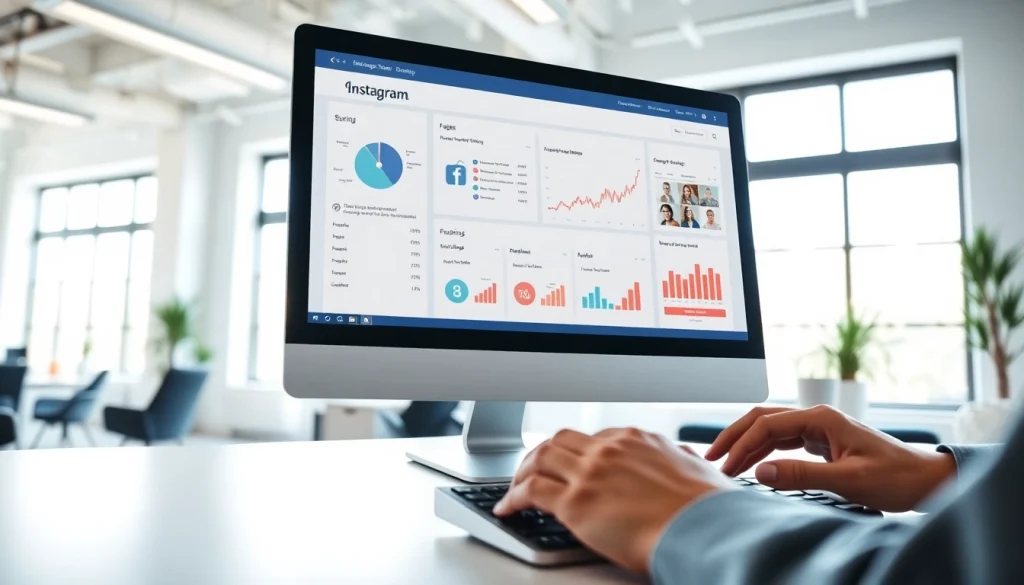 Enhance your Instagram smm panel experience with a sleek interface and analytics dashboard.