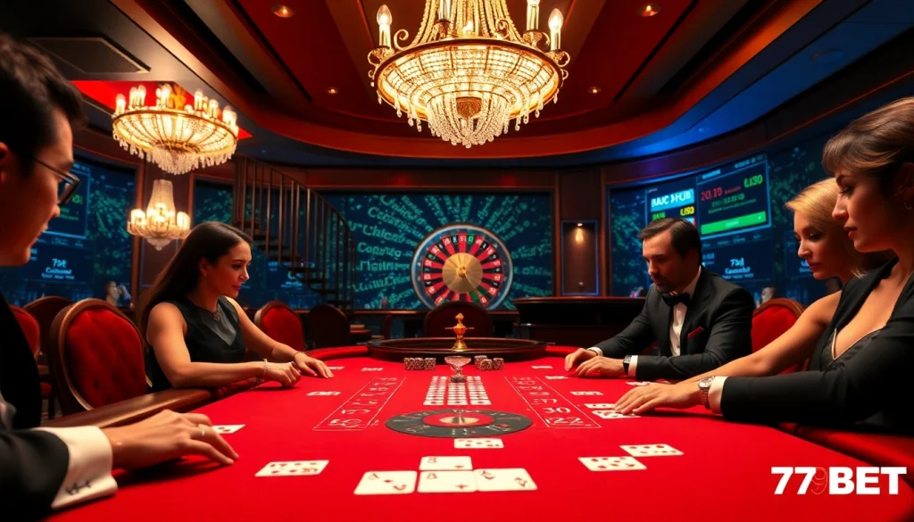 Win big at 789BET casino with a vibrant blackjack table showcasing beautiful cards and chips.