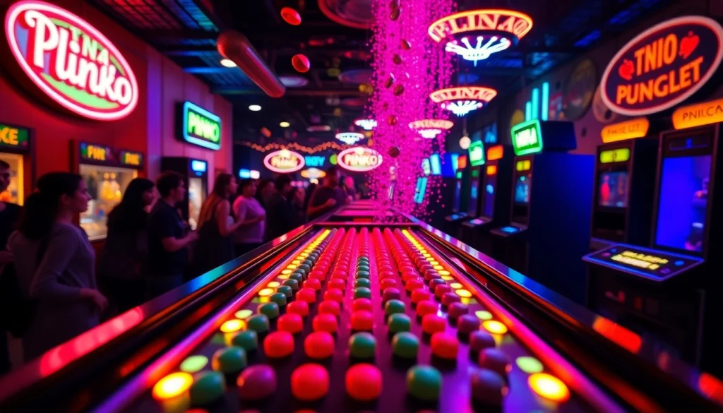 Menangkan permainan Plinko demo dengan menciptakan suasana permainan yang ceria dan menggembirakan.