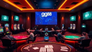 Experience the excitement at GG 88's vibrant online casino with diverse games and live betting.