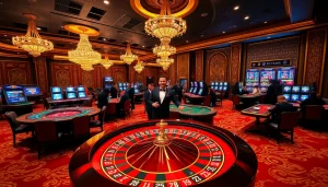 Experience thrilling gameplay at https://kjc.football/ with exquisite casino environments and vibrant gambling tables.
