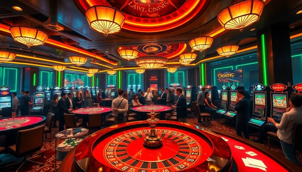 Experience the thrill of okwin vip in a vibrant casino filled with excitement and gaming opportunities.
