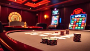 Engaging poker scene from https://nk88net.com/ with strategic plays and vibrant casino elements.