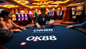 Engage with thrilling games at https://ok88.tech/ featuring poker tables and immersive slot machines.