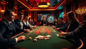 Experience the excitement of playing at OK FUN's luxurious casino with thrilling poker action.