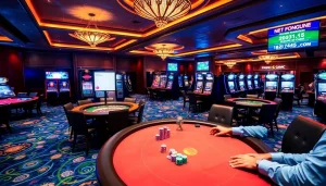 Engage in thrilling gaming action at https://kjc.uk.com/ with vibrant casino tables and exciting slot machines.