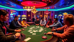 Experience thrilling poker action at https://nova8886.com/ with vibrant casino elements and exciting gameplay.