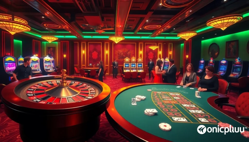Activate thrilling gameplay at onicplay with luxurious casino elements and exciting gambling moments.